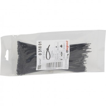 Монтажный хомут LEGRAND Colring ширина 2.4 мм длина 140 мм пакет 100 шт чёрный