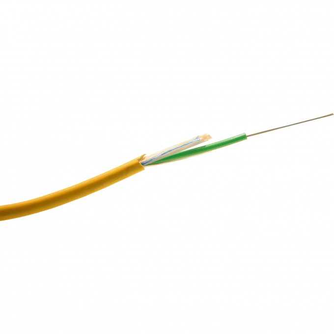 Кабель оптоволоконный LEGRAND OS 1 одномодовый внутренний/наружный 6 волокон 032512