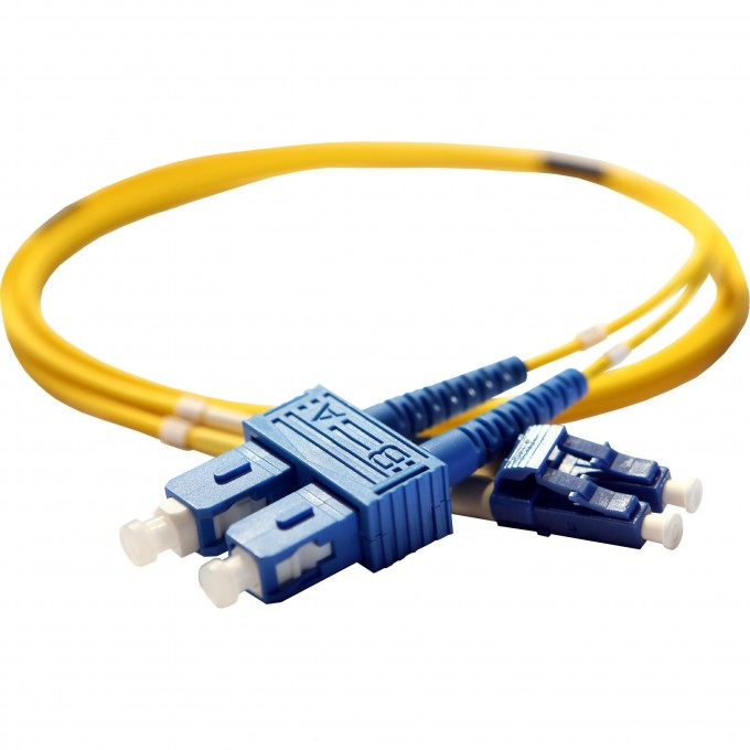 Шнур LEGRAND оптоволоконный OS1/2 одномодовый SC/LC 3 м желтый 032605