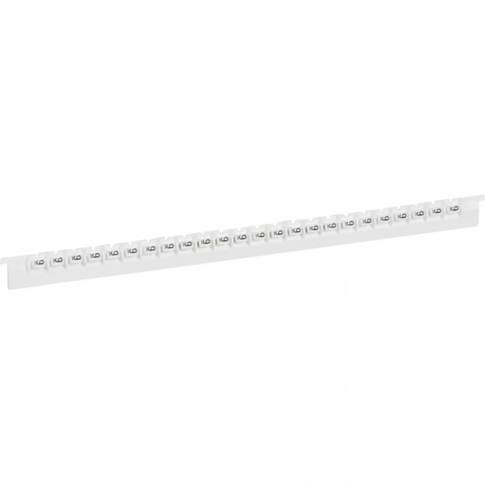 Маркер LEGRAND Memocab ширина 2,3 мм чёрная маркировка на белом фоне цифра 9 037789