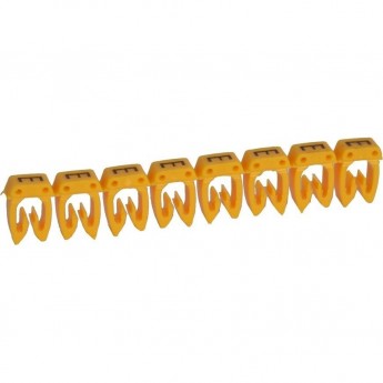 Маркер LEGRAND CAB 3 для кабеля 4-6 мм² заглавная буква E