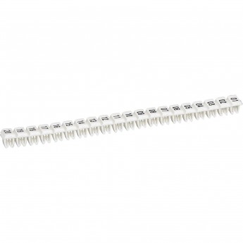 Маркер LEGRAND CAB 3 для клемм и кабелей 0,5-1,5мм² чёрные цифры на белом фоне цифры 21-40