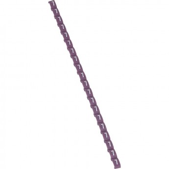 Маркер LEGRAND Duplix цветовая международная кодировка цифра 7 фиолетовый