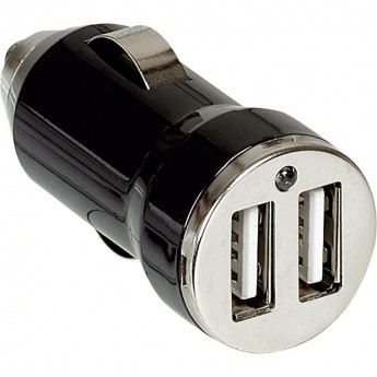 Автомобильная зарядка LEGRAND 2хUSB черный