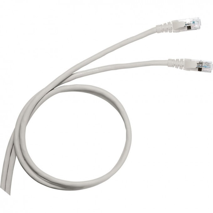 Шнур коммутационный LEGRAND RJ 45 категория 5е F/UTP PVC не экранированный 1 м серый 051636
