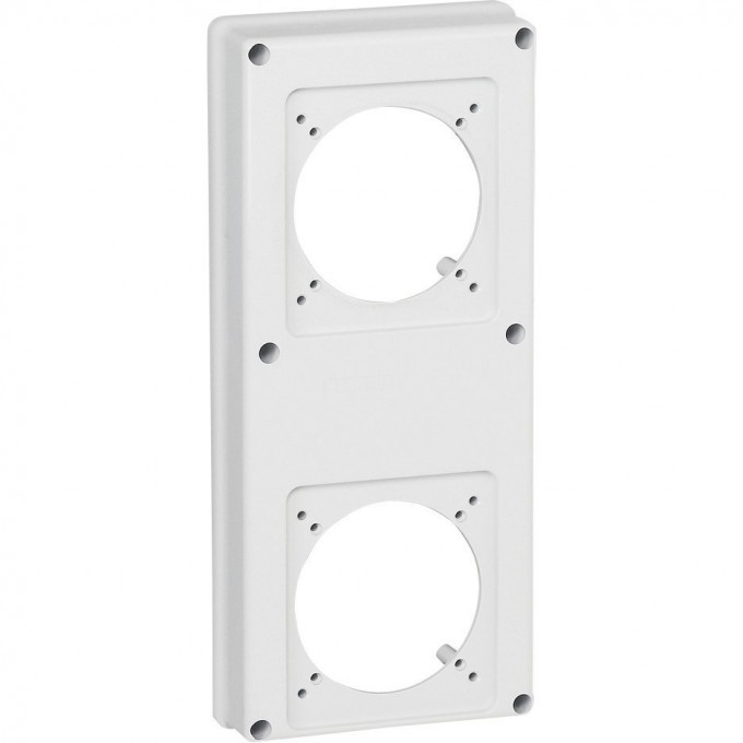 Лицевая панель LEGRAND P17 Tempra Pro 280x125 2 розетки 16/32 A белый 057718