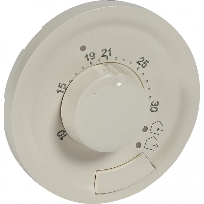 Лицевая панель LEGRAND Celiane комнатный термостат Кат. № 0 674 00 слоновая кость 066280