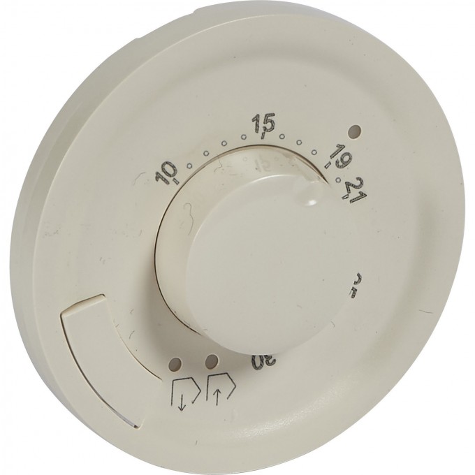 Лицевая панель LEGRAND Celiane термостат с датчиком для теплого пола Кат. № 0 674 05 слоновая кость 066298