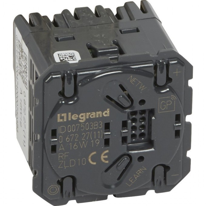 Светорегулятор-радиоприемник LEGRAND MyHome Play Zigbee Celiane без N 8-300Вт 067227