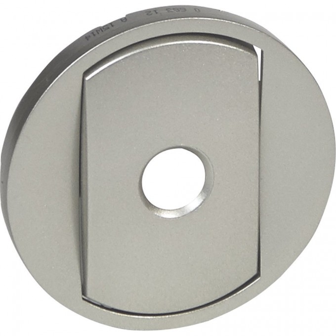 Лицевая панель LEGRAND Celiane переключатель со встроенным датчиком движения Кат. № 0 670 12 титан 068312