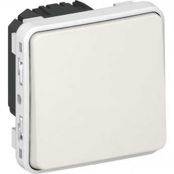 Однополюсный переключатель LEGRAND на два направления Plexo 10 AX белый Однополюсный переключатель LEGRAND на два направления Plexo 10 AX белый