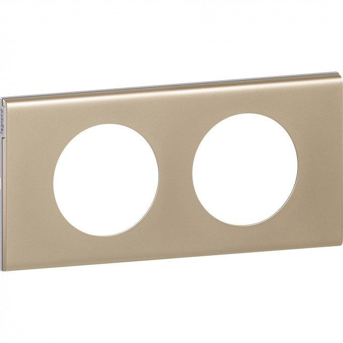 Рамка LEGRAND Celiane 2 поста никель велюр 069112