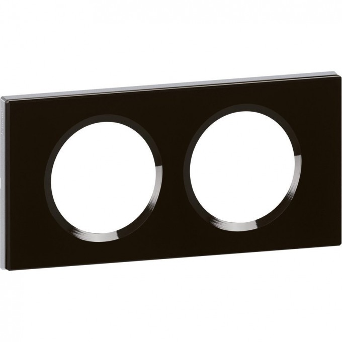 Рамка LEGRAND Celiane 2 поста смальта графит 069302