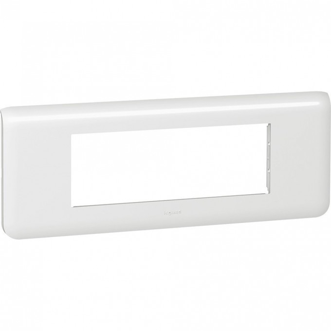 Рамка LEGRAND Mosaic 6 модулей горизонтальная белый 078816