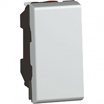 Переключатель LEGRAND Mosaic на 2 направления 1 модуль 10 AX алюминий Переключатель LEGRAND Mosaic на 2 направления 1 модуль 10 AX алюминий