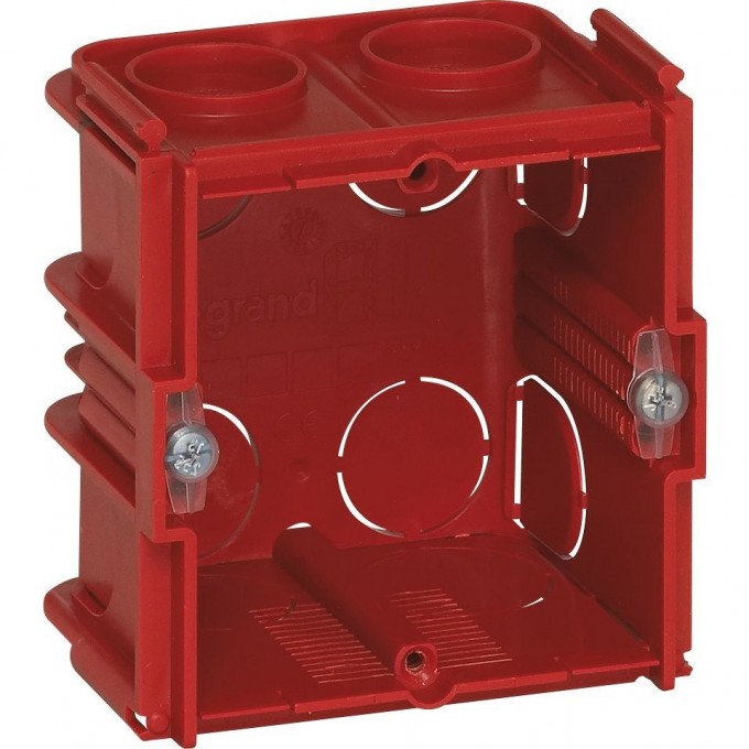 Коробка монтажная LEGRAND Batibox для кирпичных стен квадратная соединяемая глубина 60 080161