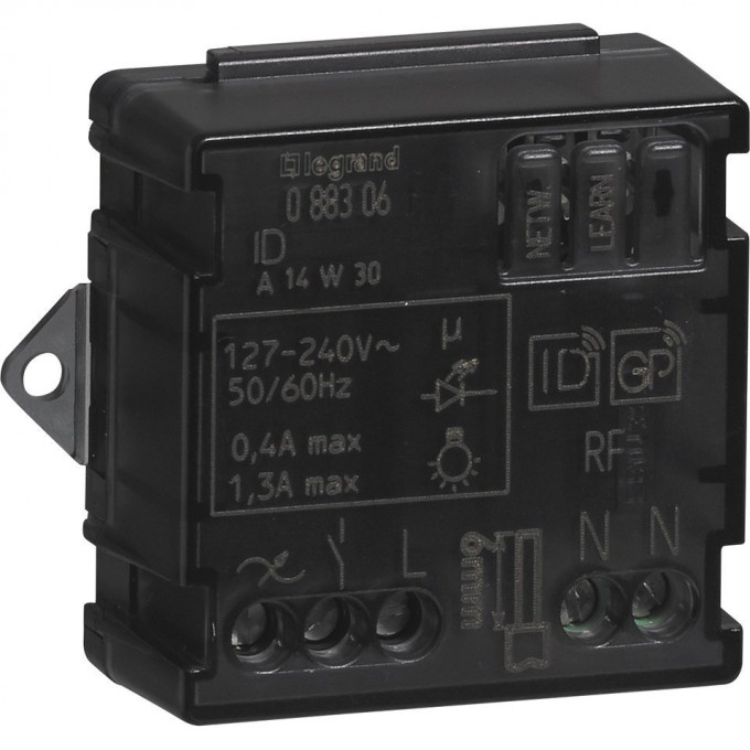 Микромодуль выключателя LEGRAND MyHome Play Zigbee с нейтралью 1 канал 300 Вт 088306