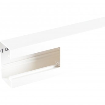 Кабель-канал LEGRAND Metra 85x50 2 метра с крышкой белый Кабель-канал LEGRAND Metra 85x50 2 метра с крышкой белый