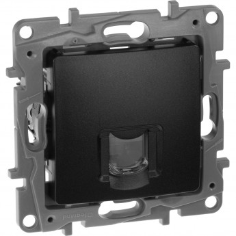 Розетка LEGRAND RJ45 категория 6 UTP Etika антрацит