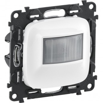 Датчик движения LEGRAND Valena ALLURE 180° 250Вт без нейтрали с лицевой панелью белый