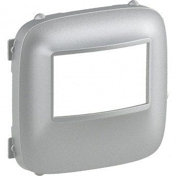 Лицевая панель LEGRAND Valena ALLURE датчика движения без ручного управления алюминий Лицевая панель LEGRAND Valena ALLURE датчика движения без ручного управления алюминий