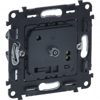 Термостат LEGRAND Valena IN'MATIC для теплых полов с датчиком 16А 250В винтовые зажимы черный