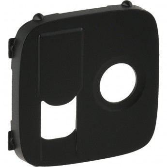 Лицевая панель LEGRAND Valena ALLURE для розетки TV-RJ45 антрацит