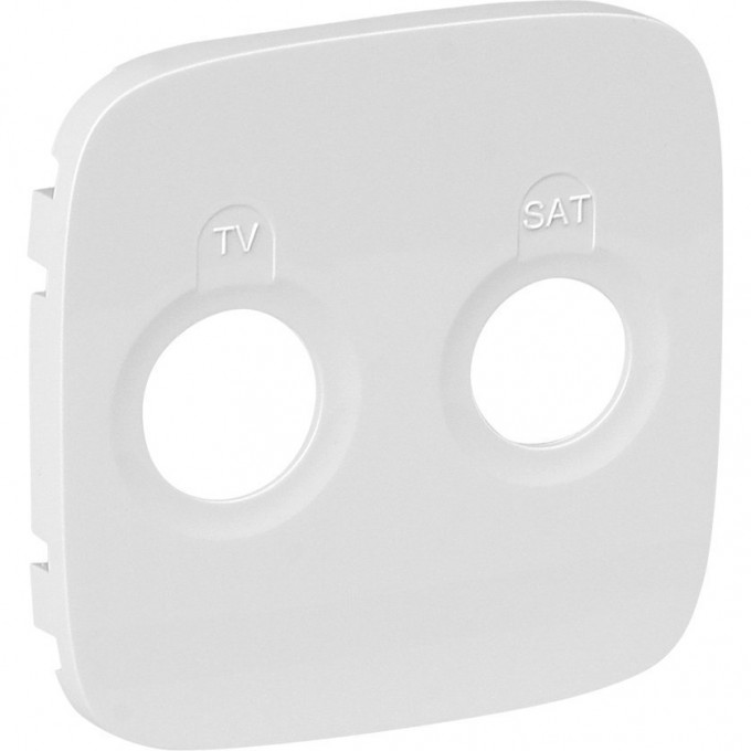 Лицевая панель LEGRAND Valena ALLURE для розеток TV-SAT белая 754825
