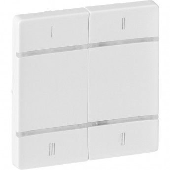 Лицевая панель LEGRAND Valena LIFE MyHome Play Zigbee для 4-сценарного радиоуправляющего устройства белая