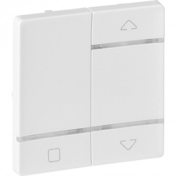 Лицевая панель LEGRAND Valena LIFE MyHome Play Zigbee для радиоприемного выключателя для приводов жалюзи/рольставень белая Лицевая панель LEGRAND Valena LIFE MyHome Play Zigbee для радиоприемного выключателя для приводов жалюзи/рольставень белая