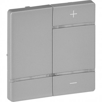 Лицевая панель LEGRAND Valena LIFE MyHome Play Zigbee для светорегулятора-радиоприемника алюминий Лицевая панель LEGRAND Valena LIFE MyHome Play Zigbee для светорегулятора-радиоприемника алюминий