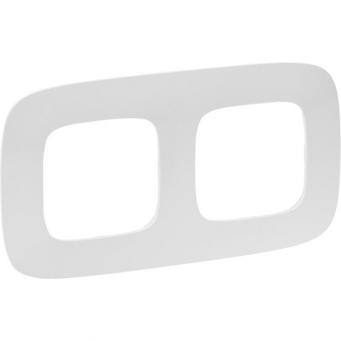 Рамка LEGRAND Valena ALLURE 2-постовая универсальная белый 754302