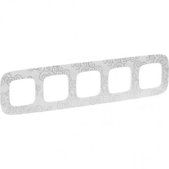 Рамка LEGRAND Valena ALLURE 5-постовая универсальная хром