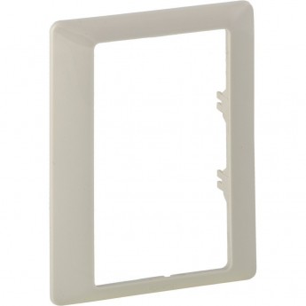 Рамка LEGRAND Valena LIFE "Слоновая кость", для двойных розеток, 1-постовая, кремово-белый