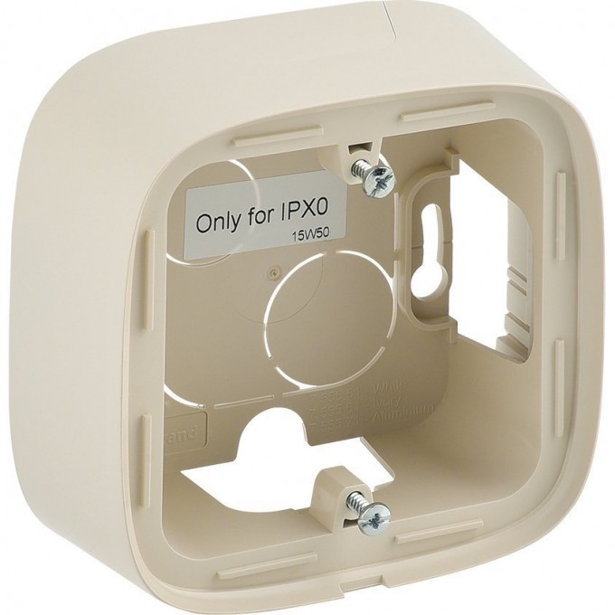 Коробка LEGRAND Valena ALLURE для накладного монтажа 1-постовая слоновая кость 755561