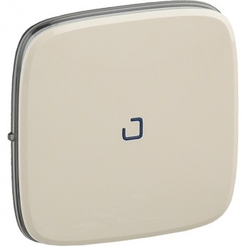 Лицевая панель LEGRAND Valena ALLURE для переключателя промежуточного с подсветкой/индикацией слоновая кость