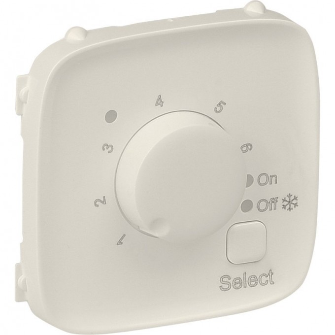 Лицевая панель LEGRAND Valena ALLURE для термостата для теплых полов слоновая кость 755326