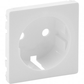 Лицевая панель LEGRAND Valena LIFE для розетки 2К+З белая