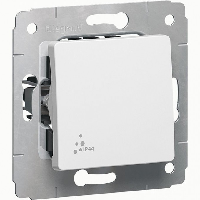 Выключатель LEGRAND Cariva IP 44 автоматические клеммы 10 АX 250 В белый 773609