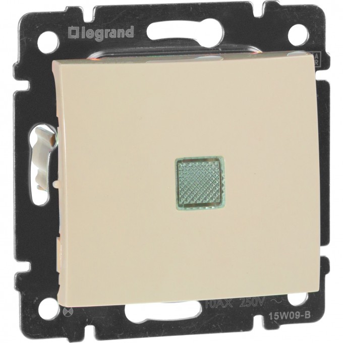 Выключатель LEGRAND Valena с подсветкой 10 A 250 В слоновая кость 774310