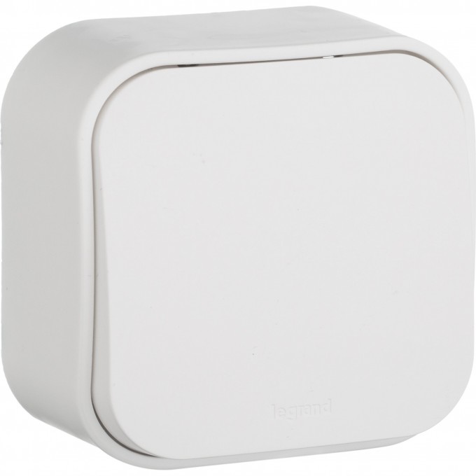 Выключатель LEGRAND Quteo 10 A 250 B IP 20 белый 782200