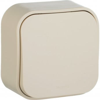 Выключатель LEGRAND Quteo 10 A 250 B IP 20 Слоновая кость Выключатель LEGRAND Quteo 10 A 250 B IP 20 Слоновая кость