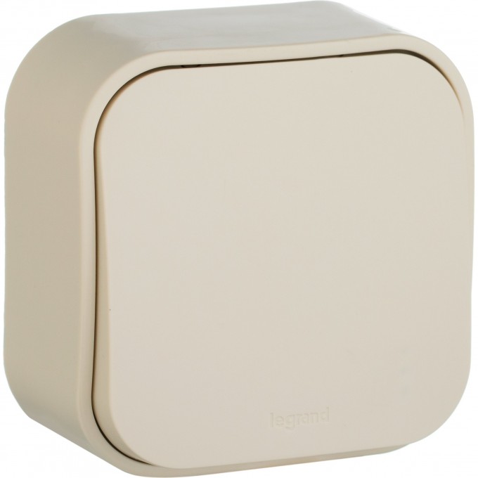 Выключатель LEGRAND Quteo 10 A 250 B IP 20 Слоновая кость 782230