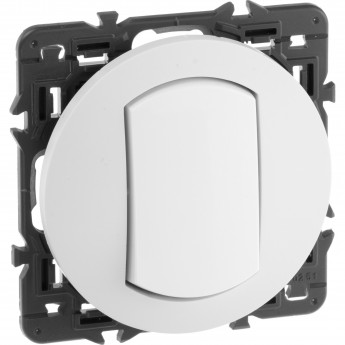 Переключатель Celiane - одноклавишный на 2 направления - IP 44, белый Переключатель Celiane - одноклавишный на 2 направления - IP 44, белый