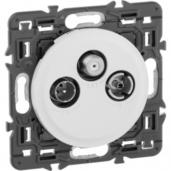 Розетка LEGRAND Celiane спутниковая TV/FM /SAT белый Розетка LEGRAND Celiane спутниковая TV/FM /SAT белый