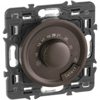 Термостат LEGRAND Celiane комнатный графит