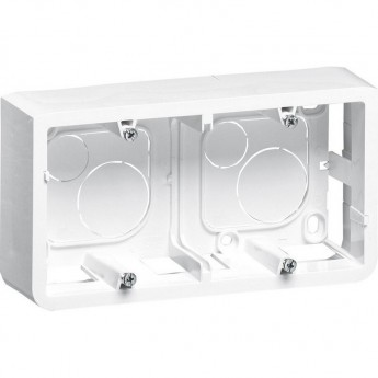 Коробка LEGRAND Mosaic накладная 4/5 модулей, высота 40мм, белый