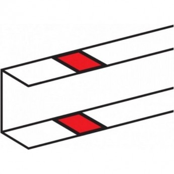 Накладка на стык профиля LEGRAND DLP 50x105 на защелках Накладка на стык профиля LEGRAND DLP 50x105 на защелках