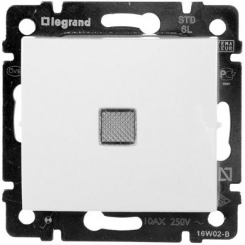 Переключатель LEGRAND Valena промежуточный с подсветкой 10 A 250 В белый Переключатель LEGRAND Valena промежуточный с подсветкой 10 A 250 В белый