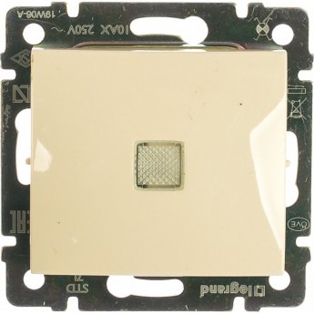 Переключатель LEGRAND Valena промежуточный с подсветкой 10 A 250 В слоновая кость Переключатель LEGRAND Valena промежуточный с подсветкой 10 A 250 В слоновая кость